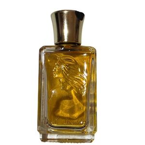 Vintage White Shoulders Perfume 0.25 fl oz 7ml Miniature Bottle Evyan Gold Cap